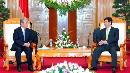 ນາຍົກລັດຖະມົນຕີ ຫງວຽນເຕີນຢູງ ຕ້ອນຮັບປະທານອົງການຮ່ວມມືສາກົນ ຍີ່ປຸ່ນ